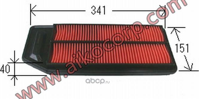 Фильтр воздушный HONDA Accord (2002-2008) (Aiko). Артикул A879