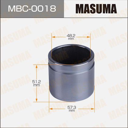 Поршень тормозного суппорта Masuma передний для Kia Cerato IV 2018-2024. Артикул MBC-0018