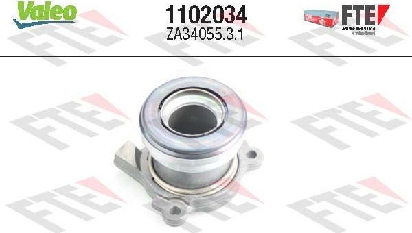 Выжимной подшипник сцепления FTE. Артикул 1102034