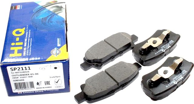 Тормозные колодки Sangsin Hi-Q. Артикул SP2111