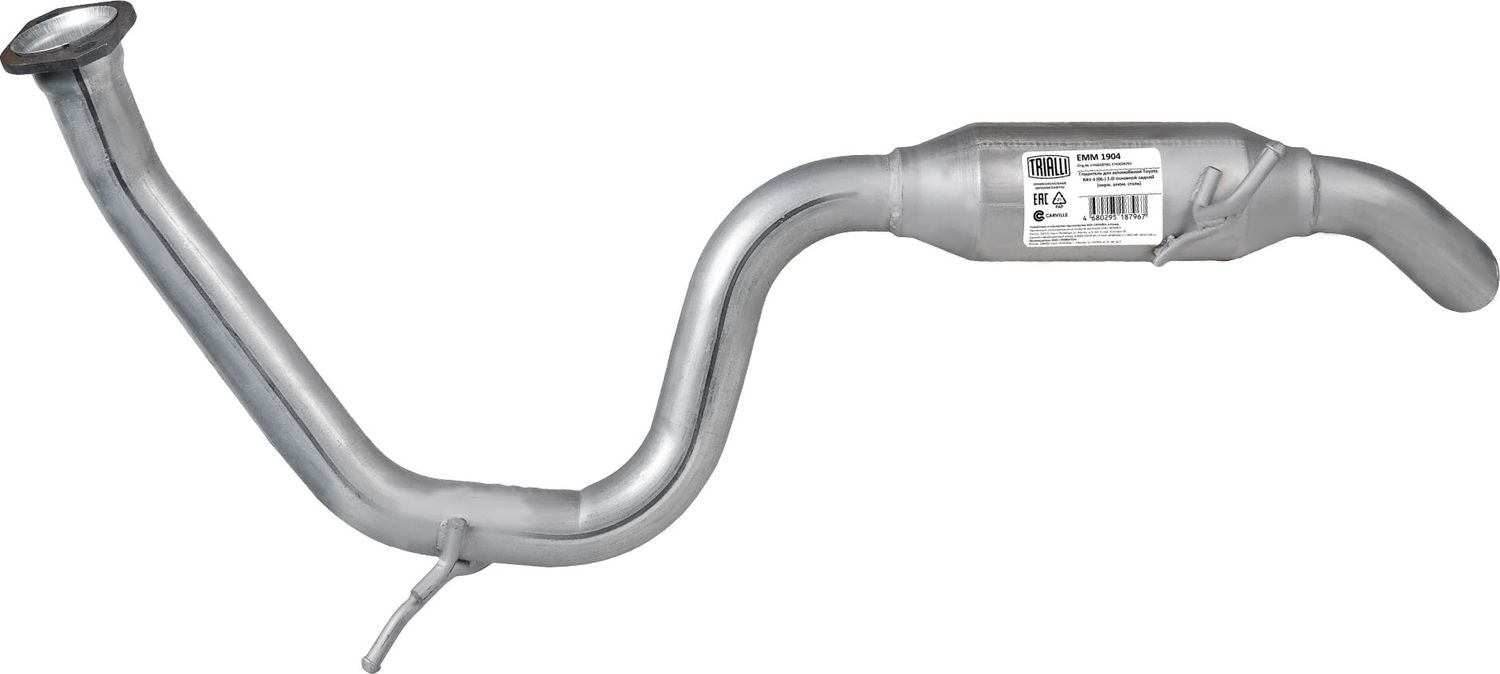 Глушитель (задняя часть) Trialli (алюминий / сталь). Артикул EMM 1904