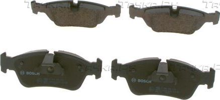 Тормозные колодки Bosch (Low-Metallic) передние для BMW 3 III (E36) 1990-2000. Артикул 0 986 494 015