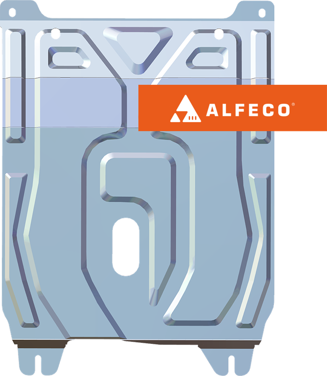 Защита алюминиевая Alfeco для картера и КПП Daewoo Nexia 1994-2016. Артикул ALF.05.02al