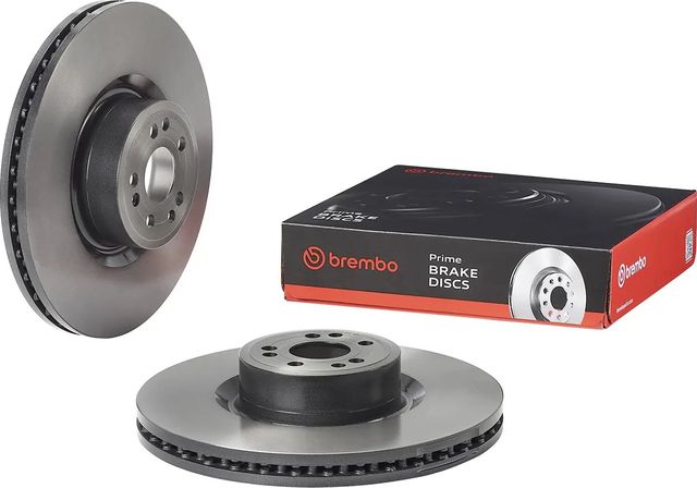Тормозной диск Brembo PRIME LINE - UV Coated передний для Mercedes-Benz S-Класс VII (W223, V223) 2020-2026. Артикул 09.B980.11