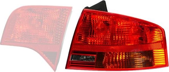 Фонарь задний Hella. Артикул 2VP 965 037-051
