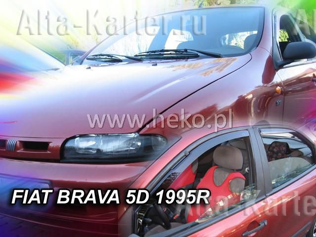 Дефлекторы Heko для окон Fiat Brava I 1995-2001. Артикул 15159