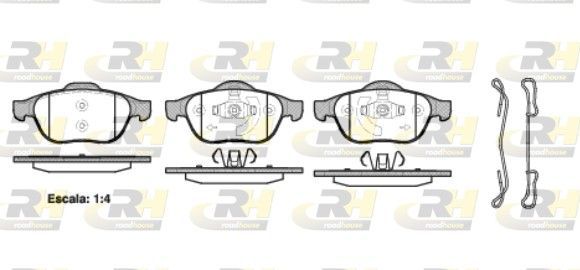 Тормозные колодки RoadHouse. Артикул 2843.20