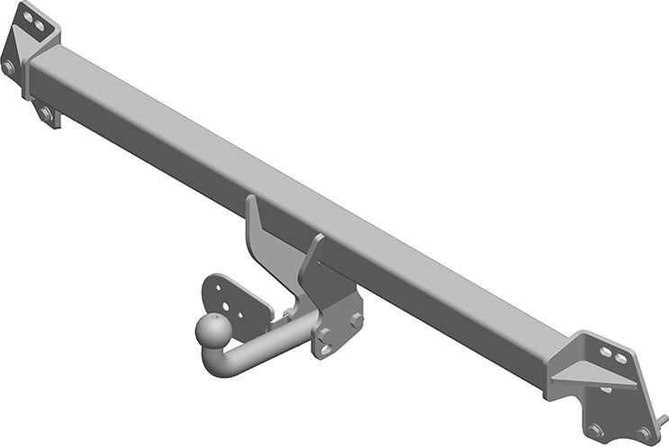 Фаркоп AvtoS для Toyota Camry 40 (V40, XV40) седан 2006-2011. Артикул TY 17