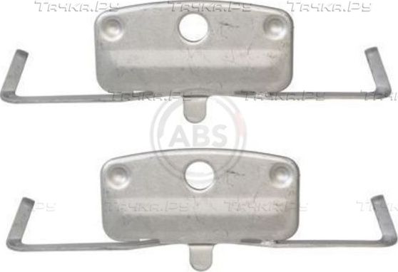 Комплектующие тормозной колодки ABS. Артикул 1644Q