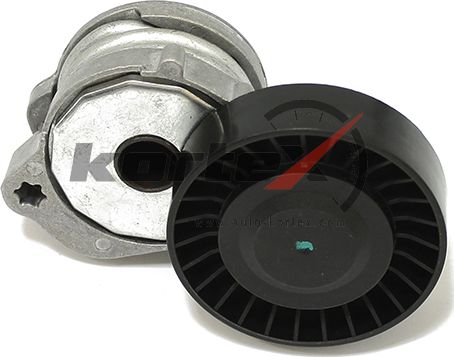 KTP2002_Натяжитель ремня прив. VOLVO 2.0D-2.4D 06 (Kortex). Артикул KTP2002