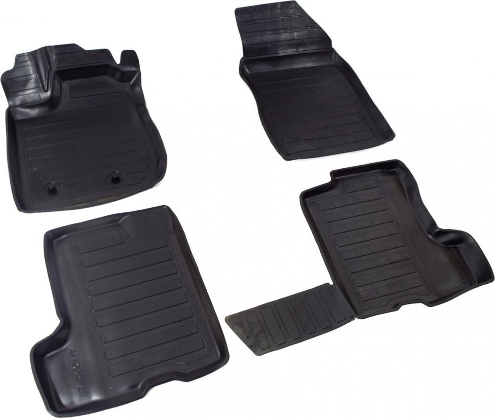 Коврики резиновые Avtodriver для салона Lada Xray 2015-2026. Артикул ADRAVG053