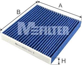 Салонный фильтр MFilter. Артикул K 9021BIO