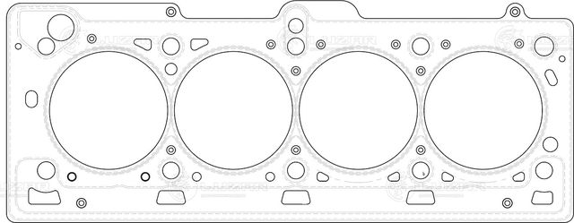 Прокладка ГБЦ Luzar. Артикул LES 10901