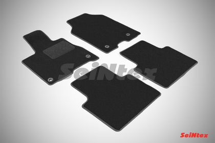 Коврики текстильные Seintex на нескользящей основе для салона Acura RDX 2012-2024. Артикул 86319