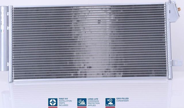 Радиатор кондиционера (конденсатор) Nissens (алюминий) для Opel Combo D 2012-2017. Артикул 940169