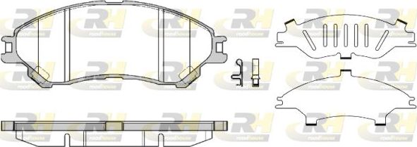 Тормозные колодки RoadHouse передние для Suzuki Vitara II 2015-2026. Артикул 21589.02