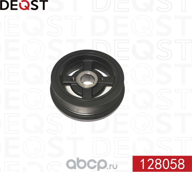 Шкив коленчатого вала TOYOTA LAND CRUISER 200 UZJ200/ VDJ200 / GRJ200 / URJ20# 2 (Deqst). Артикул 128058