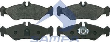 Тормозные колодки Sampa. Артикул 092.726