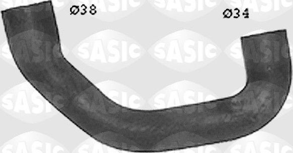 Патрубок радиатора (системы охлаждения) Sasic правый верхний для Mercedes-Benz C-Класс I (W202) 1993-2000. Артикул SWH6714