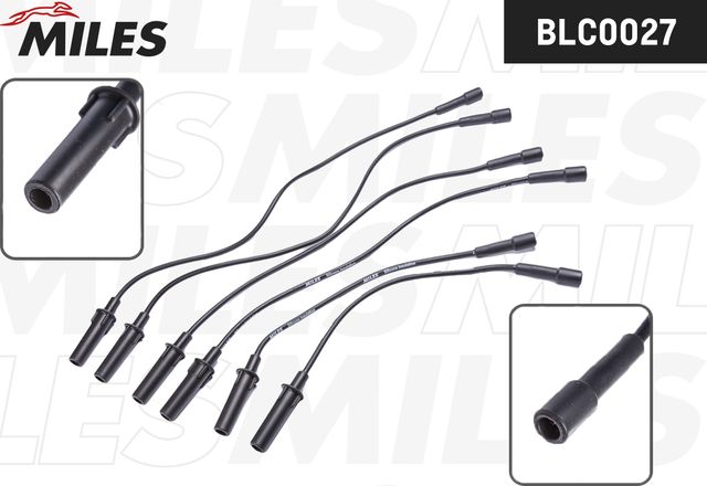 Высоковольтные провода (провода зажигания) (комплект) Miles для Chrysler Voyager III 2000-2001. Артикул BLC0027