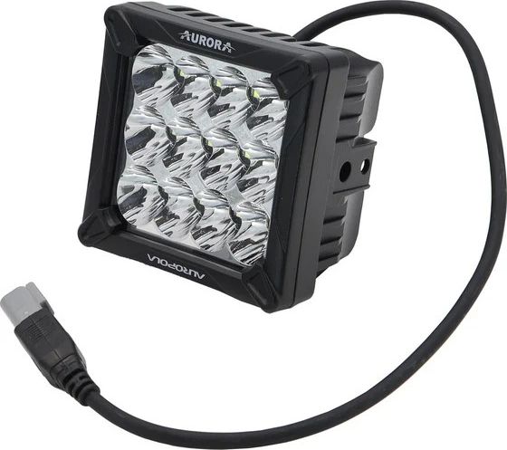 Светодиодная фара комбинированного света Aurora 140x140 мм 120W (комплект 2 шт). Артикул ALO-W-4-C27T3