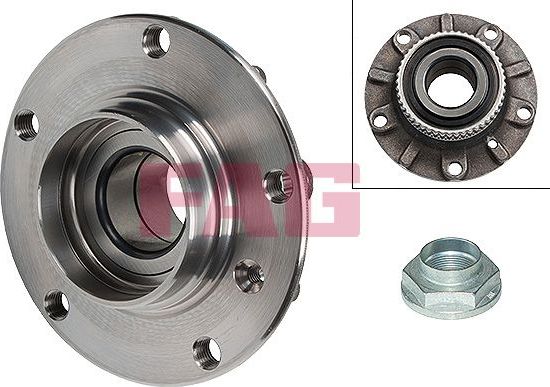 Ступица колеса с интегрированным подшипником Fag передняя для BMW 8 I (E31) 1992-1999. Артикул 713 6671 80