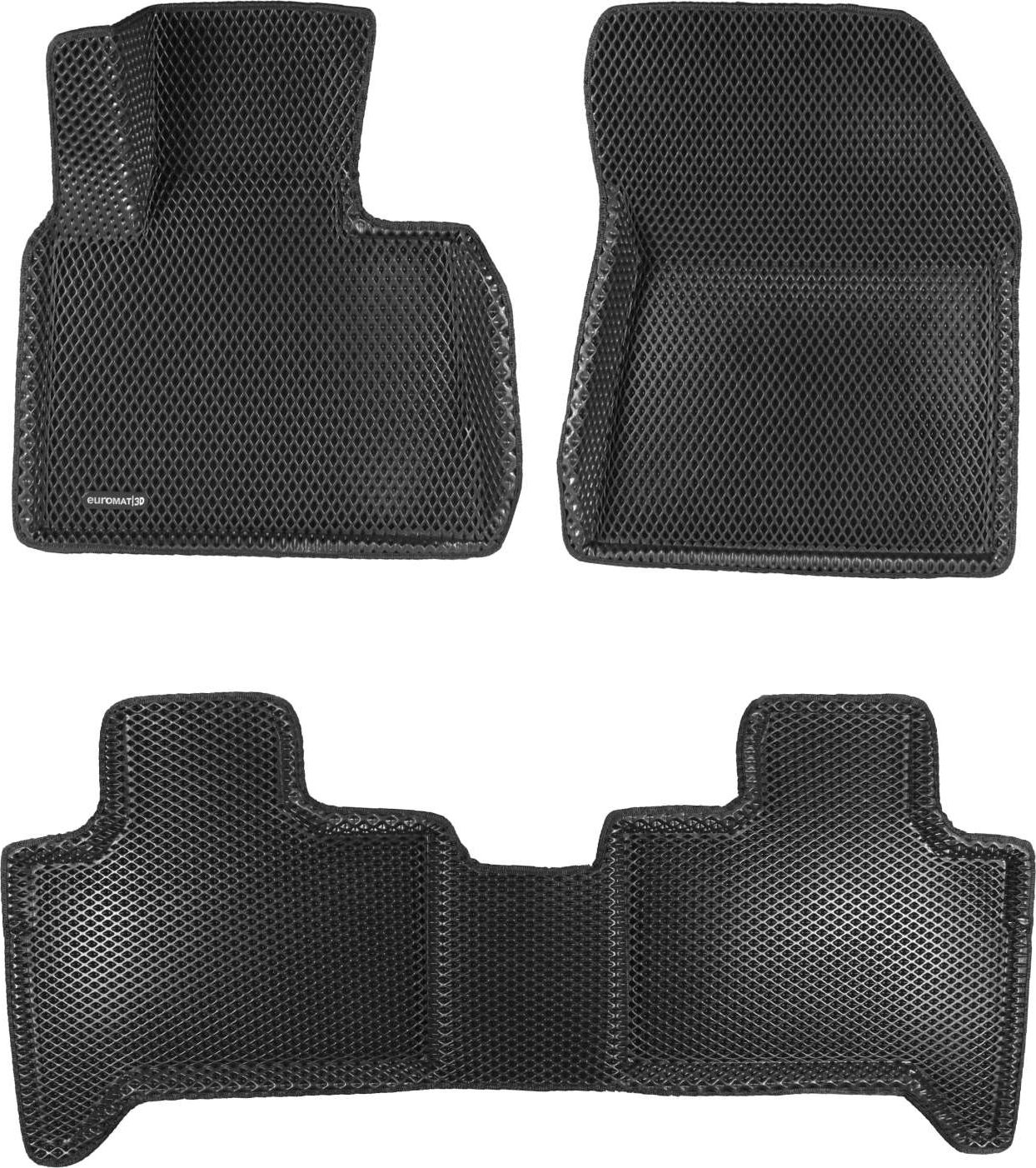 Коврики Euromat 3D EVA для салона BMW X5 E53 2000-2006. Артикул EM3DEVA-001211