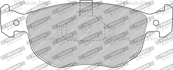 Тормозные колодки FERODO RACING DS2500 для Ford Sierra I 1990-1993. Артикул FCP767H