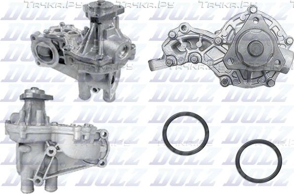 Помпа (водяной насос) Dolz для SEAT Toledo I 1991-1999. Артикул A160
