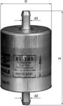 Топливный фильтр Mahle. Артикул KL 145