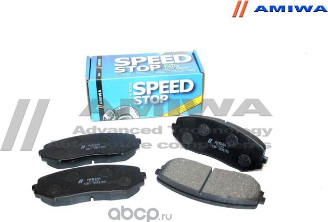 Колодки тормозные передние (Amiwa). Артикул CD9019S