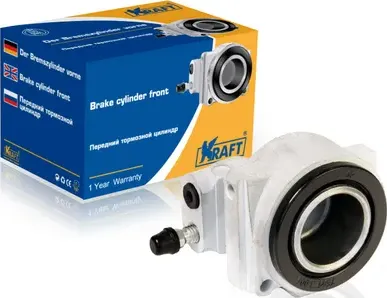 Цилиндр тормозной ВАЗ 2101 перед. внешний левый (Kraft). Артикул KT028123