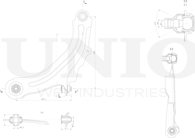 Рычаг подвески (Unio). Артикул SSP-40005