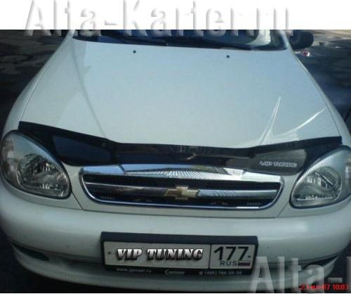 Дефлектор Vip-Tuning для капота Chevrolet Lanos 2005-2009. Артикул CH15