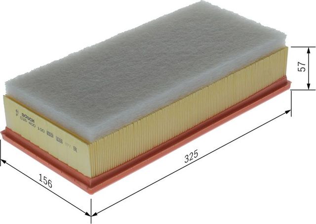 Воздушный фильтр Bosch для Lancia Phedra 2002-2010. Артикул F 026 400 100