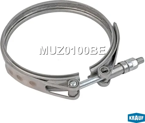Хомут турбокомпрессора Krauf. Артикул MUZ0100BE
