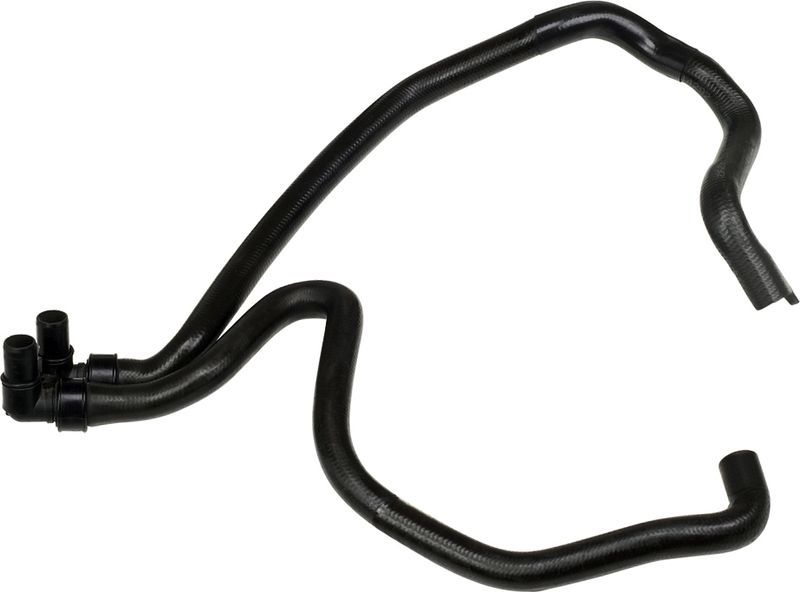 Патрубок печки (шланг отопителя) Gates (EPDM (Этилен-пропиленовый каучук)). Артикул 02-1875