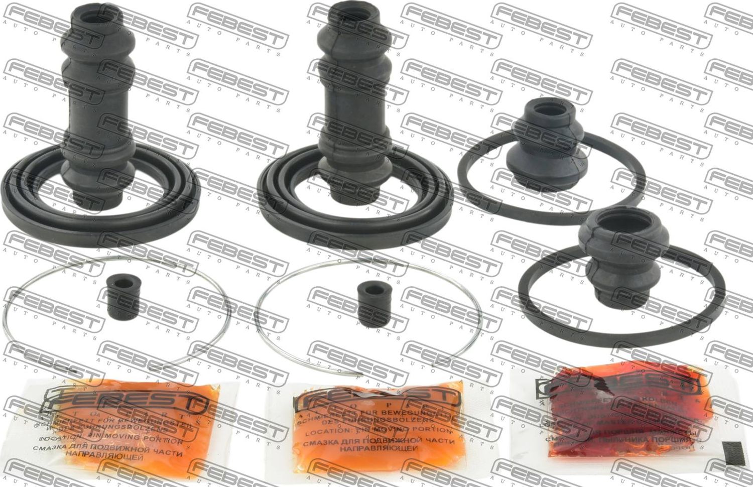 Ремкомплект тормозного суппорта Febest. Артикул 0275-Y60R