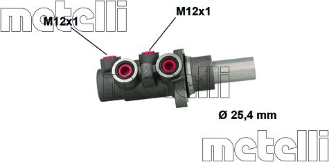 Тормозной цилиндр главный Metelli для Citroen C4 Picasso II 2013-2018. Артикул 05-0899