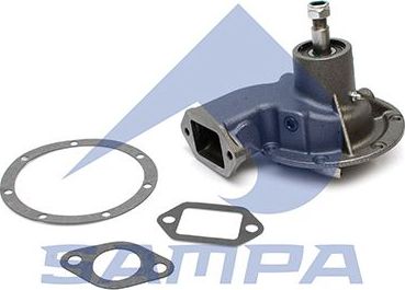 Помпа (водяной насос) Sampa для Renault Magnum 1990-2013. Артикул 078.125