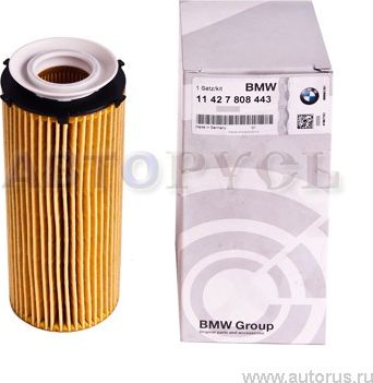 Масляный фильтр BMW. Артикул 11427808443