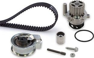 Помпа (водяной насос) с комплектом ремня ГРМ Gates PowerGrip® для Skoda Fabia I 2001-2003. Артикул KP15569XS-4