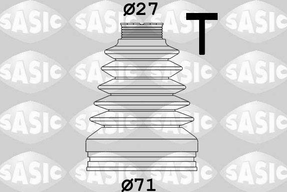 Пыльник ШРУСа внутренний Sasic (термопласт). Артикул 1906032