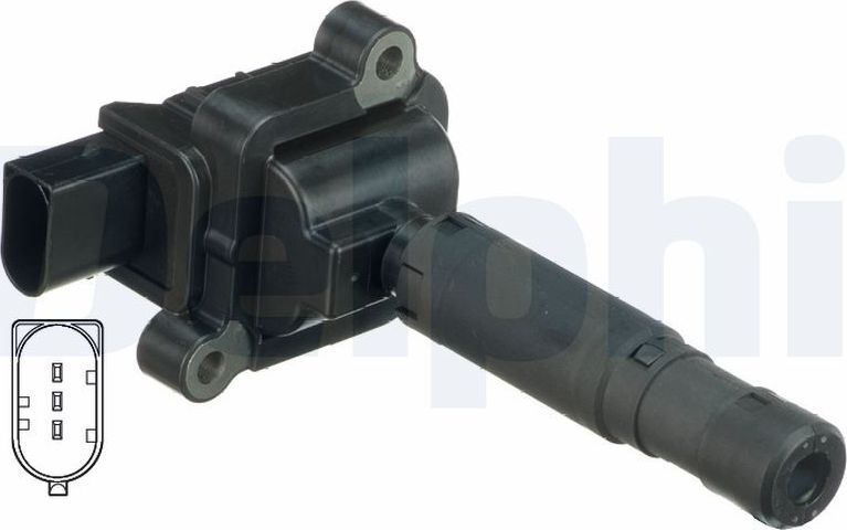 Катушка зажигания Delphi. Артикул GN10552-12B1