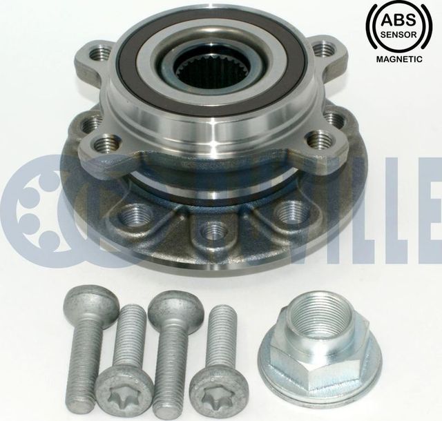 Ступица колеса с интегрированным подшипником Ruville передняя/задняя для Alfa Romeo Giulia II (952) 2015-2026. Артикул 221933