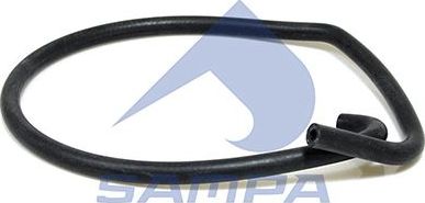 Патрубок радиатора (системы охлаждения) Sampa. Артикул 040.347