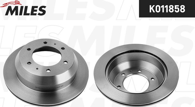 Тормозной диск Miles задний для Great Wall Hover 2005-2010. Артикул K011858