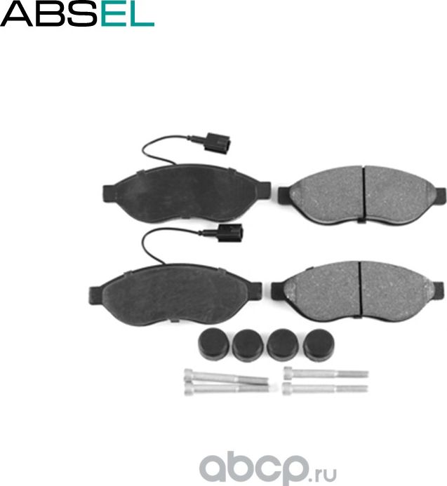 Колодки тормозные передние (Absel). Артикул PG420013