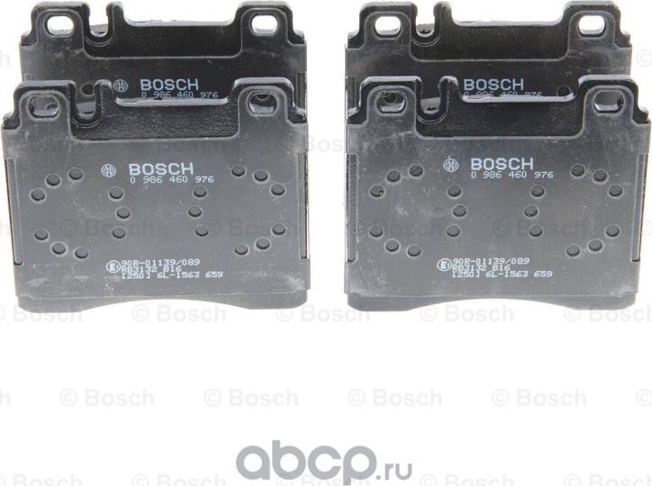 Колодки тормозные дисковые (Bosch). Артикул 986460976