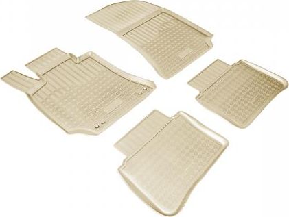 Коврики Норпласт для салона Mercedes-Benz E-Класс W212 седан 2013-2016 Бежевые. Артикул NPA10-C56-400Beige